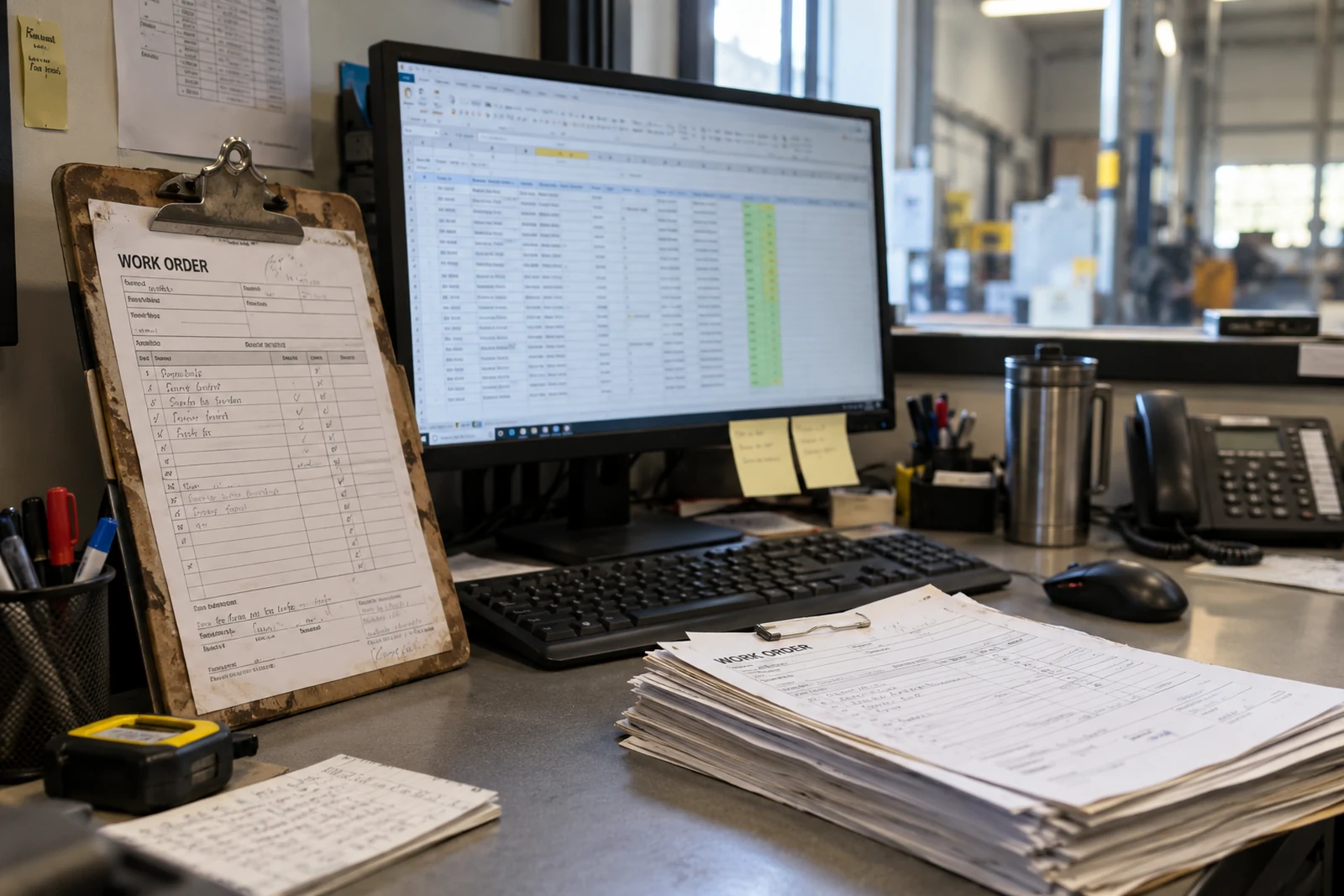 Reviewing manual work and spreadsheet friction