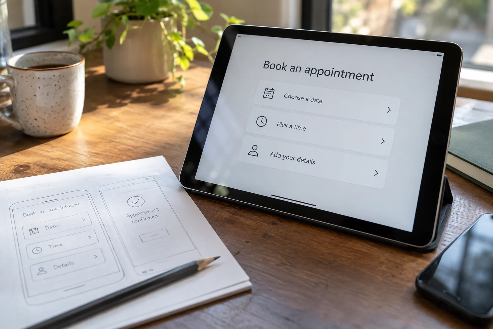 A focused first-release product prototype