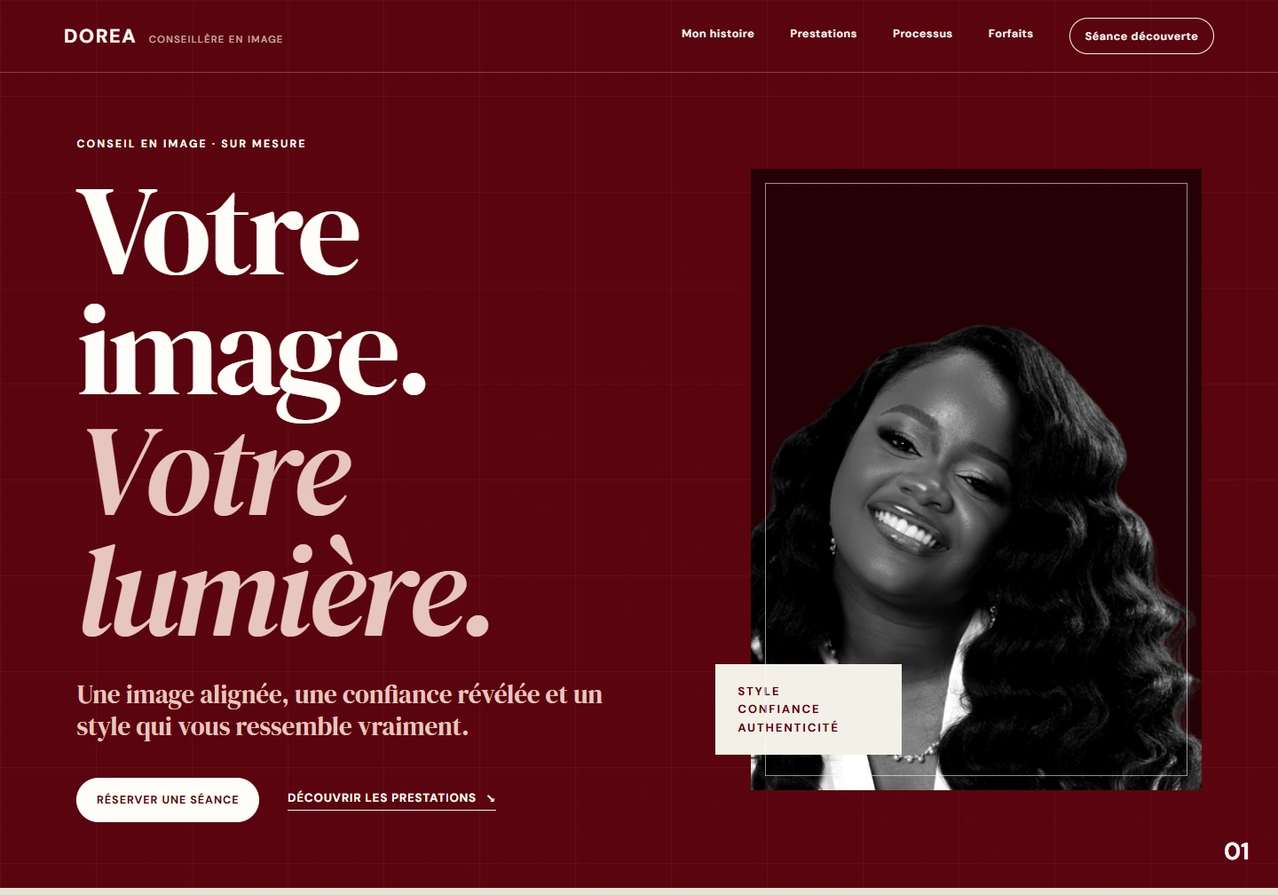 Dorea — website example