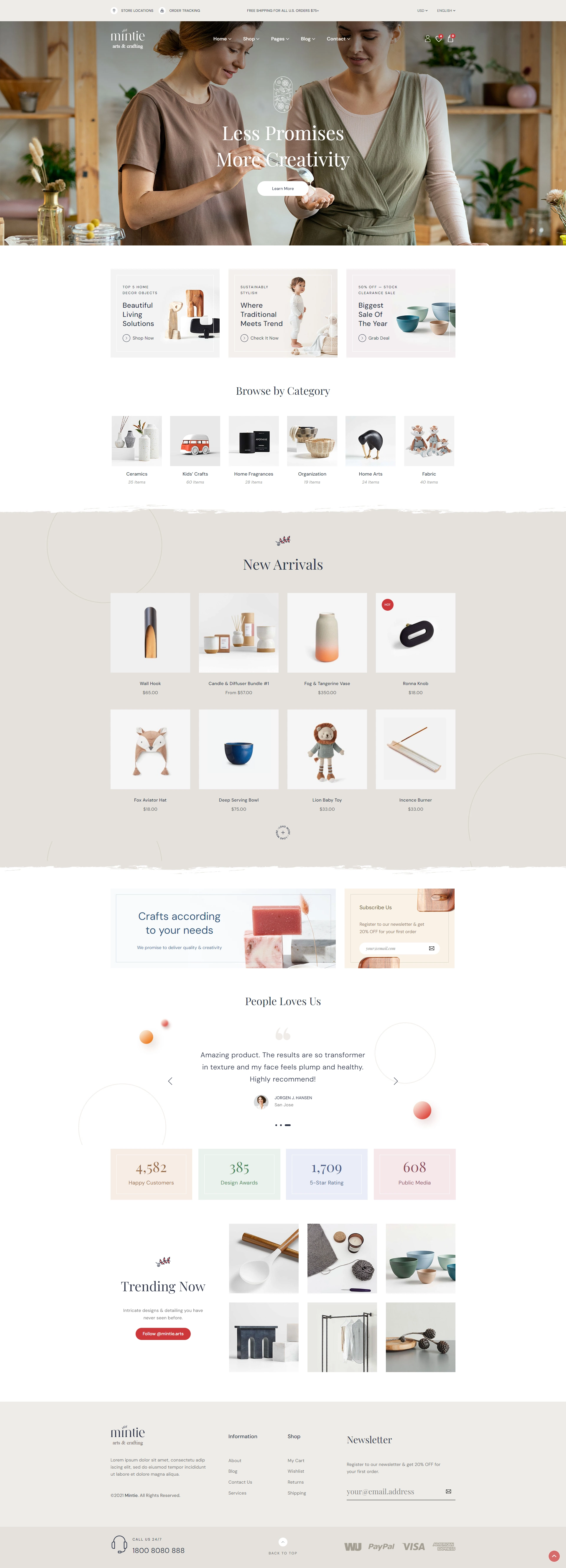 Mintie website — original portfolio image