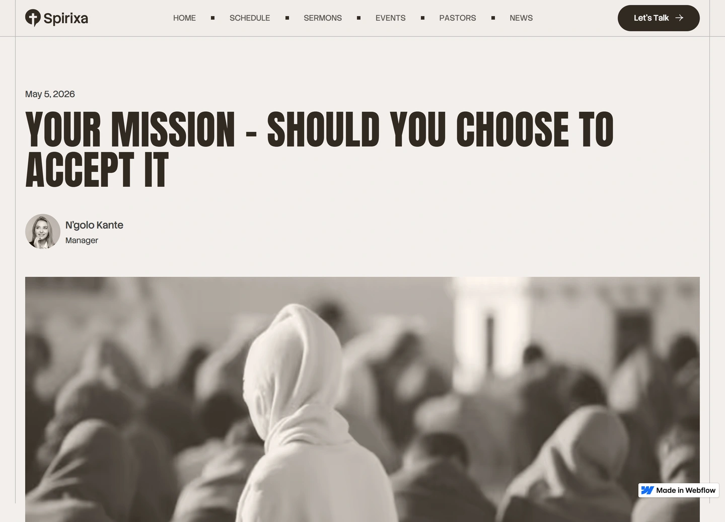 Famille d’impact website — Blogs / your mission   should you choose to accept it