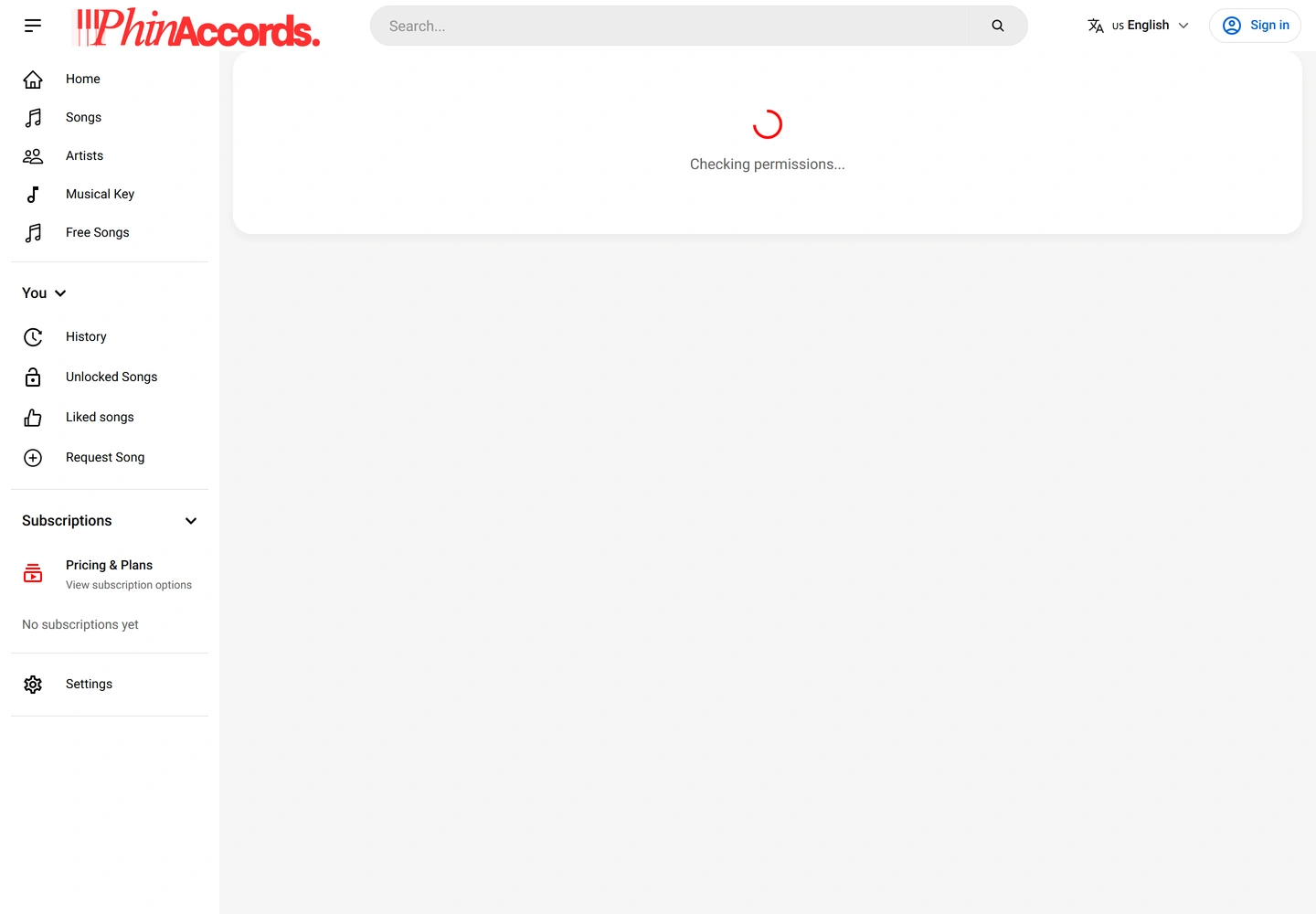 PhinAccords website — App — upload / audio