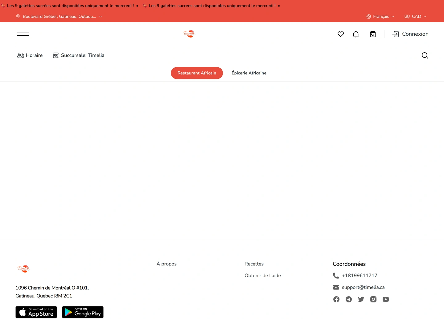 Timelia ordering platform — Privacy