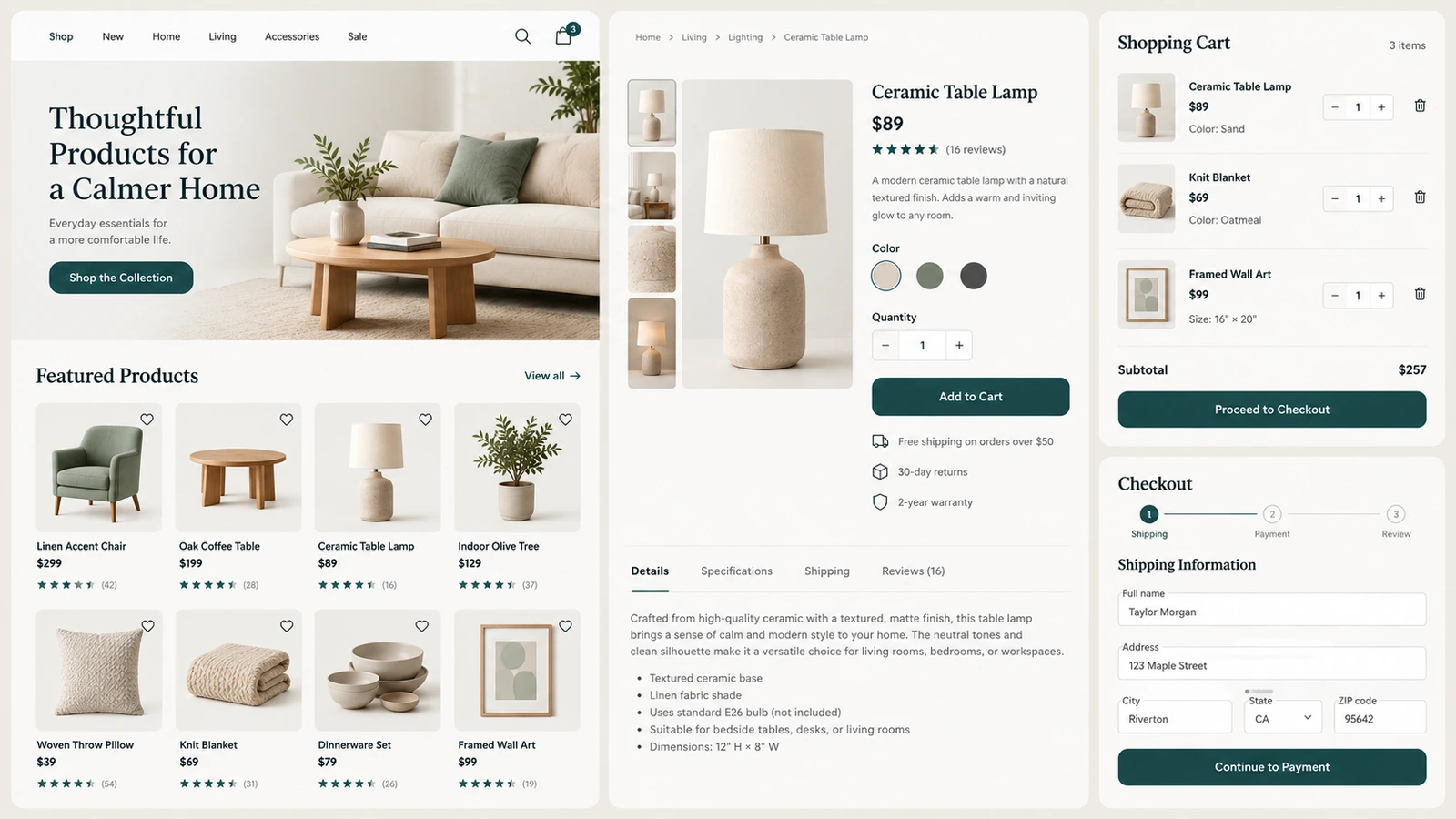 Website Design & Development — related illustrative service output