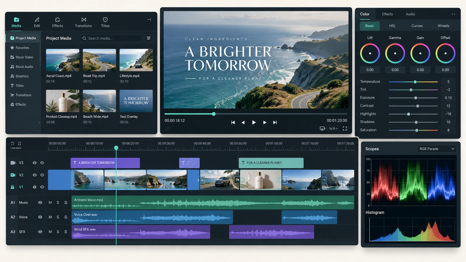 Video production — illustrative service deliverable